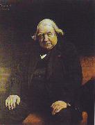 Leon Bonnat Portrait of Ernest Renan, oil painting on canvas
